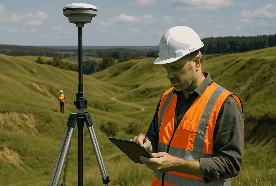 A mobile application for geodetic work